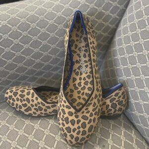 Rothy's The Flat - Leopard Print size 10.5